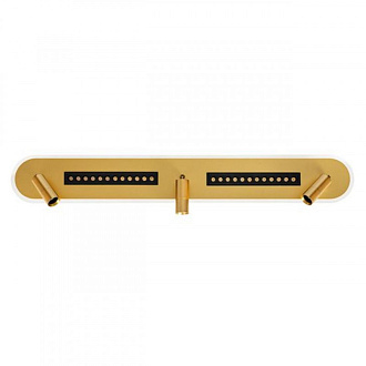 Люстра 84*4*14 см, 1 LED*105W, 4000 К, Arte Lamp Pisces A2220PL-3GO,