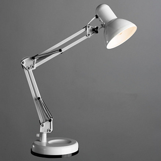 Офисная настольная лампа Arte lamp Junior A1330LT-1WH белый
