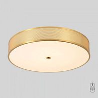 Светильник потолочный *60*10- см, *LED*40W, 3000-6000K, Crystal Lux Button BUTTON PL40W LED, Латунь