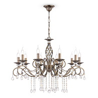Люстра Maytoni RC247-PL-10-R бронза