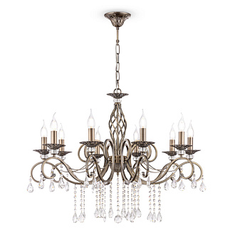 Люстра Maytoni RC247-PL-10-R бронза