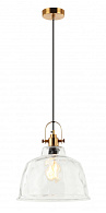 Подвесной светильник Stilfort Bell 2117/00/01PL, диаметр 30 см, латунь