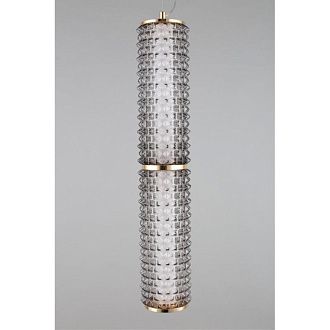 Подвесной светильник 15*105-210 см, 1*LED, 29W, 3000K, Aployt Ozann APL.331.16.29, золотой