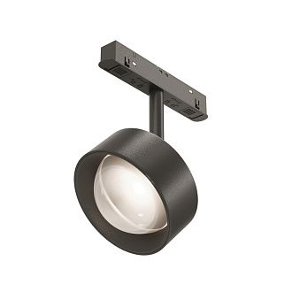 Светильник на шине 9*9*13,4 см,  LED, 15W, 3000-6000К, Maytoni Technical Lens Dim Smart TR217-4-15WTW-DS-B черный