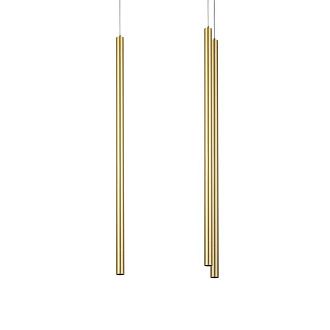 Подвесной светильник *34*61-141 см, *LED*25W, 4000K, Lightstar Tubo L5T747343, золотой
