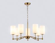 Подвесная люстра **32,5-95 см, 7*E14*40W, K, Ambrella Light High Light LH56053, латунь