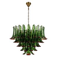 Подвесная люстра 80 см, Loft IT Lilou 10600/800 Green red, бронза