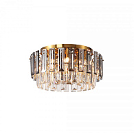 Люстра потолочная Stilfort 2159/05/08C серия Ton 50*50*24 см, 8*E14 40W Бронза, Дымчатый, Прозрачный Stilfort Ton 2159/05/08C