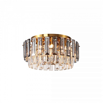 Люстра потолочная Stilfort 2159/05/08C серия Ton 50*50*24 см, 8*E14 40W Бронза, Дымчатый, Прозрачный Stilfort Ton 2159/05/08C
