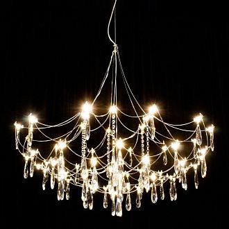 Светильник 83 см, 36W, 3000-5500K, Citilux ASTER CL208020, хром