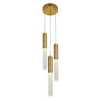 Подвесной светильник 38**100 см, LED 9W, 4000K, Латунь MODELUX ML.3310.3 BS