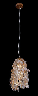 Светильник подвесной 23 см, Crystal Lux TENERIFE SP3 Золото матовое