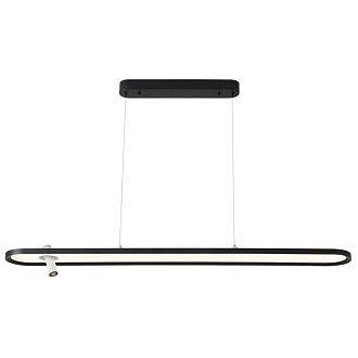 Светильник подвесной 120*190 см, 45W, 4000K, Crystal Lux CONTOUR SP45W LED BLACK, черный