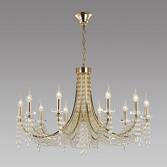 Люстра 88*88*124,4 см, 10 E14*40W, Odeon Light Capel, золотой 5063/10