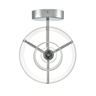 Бра *16*-20 см, 1*E14*40W, Lumion VERDI 8261/1W, хром, прозрачный