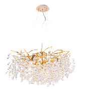 Люстра Ø700 x H350, мм, 8*40W (320W), GD (Золото) NewRgy 2483E/8 GD