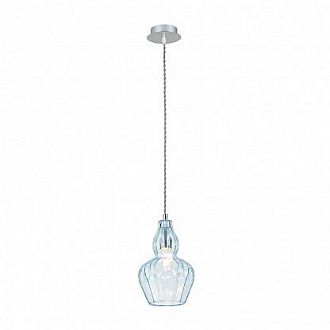 Подвесной светильник Maytoni Eustoma MOD238-PL-01-BL голубой