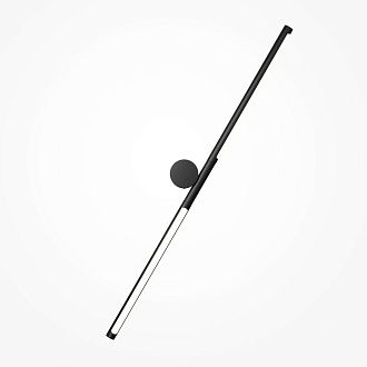 Бра 75 см, *LED*9W, 3000K, Maytoni Rotera MOD432WL-L9B3K, Черный