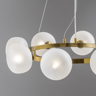 Светильник 59 см, Freya Donuts FR5444PL-08BS, латунь