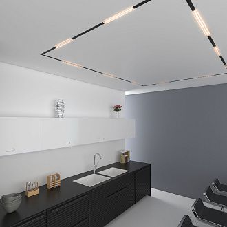 Трековый светильник 33 см,18W, 3000K, Elektrostandard Slim Magnetic SL03 85006/01, черный