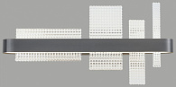 Светильник настенный Wertmark Lotta WE461.01.021, 12*65 см, черный