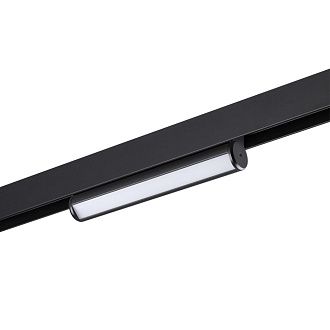 Cветильник  22,6*3,3*6 см, 1*LED*10W, 3000-6000K, Novotech VECTOR PORT 359951, черный,  диммир. пульт ДУ/Tuya Smart Life