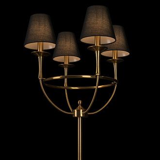 Торшер 168 см, Loft IT Lattice 10435F, бронза