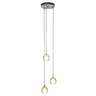 Светильник *20 см, 3*G9*5W, 3000К Loft It 10112/3 Rain, Хром