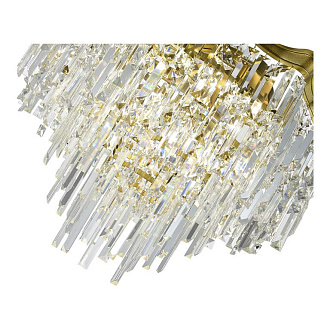 Светильник потолочный 52*35 см, 7*E14 ST LUCE Ofelia SL1659.302.07 латунь