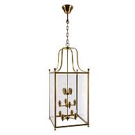 Подвесная люстра 46 см, Loft IT Noble 10591/12 AB, бронза