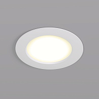 Светильник встраиваемый 9,5*9,5*3,5 см, вр 7,8 см, *LED*5W, 3000K, Denkirs Snartun DK3046-WH, белый