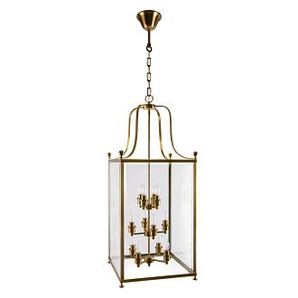 Подвесная люстра 46 см, Loft IT Noble 10591/12 AB, бронза