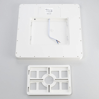 Светильник накладной 30*30 см, 24W 3000-4000-5000K Citilux CL738K240V Бейсик Белый 
