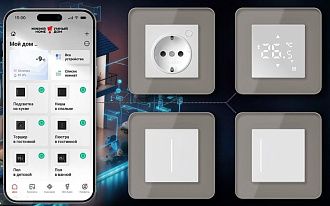 W3443111 Умный сенсорный диммер, шампань Werkel, 4690389195464