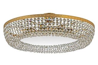 Люстра потолочная *60*13 см, 8*LED*W, K, Arti Lampadari Favola Gold Favola LE 1.4.60.502 G, Золото