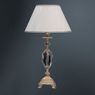 Настольная лампа Good light (Фотон) с абажуром 33-69.01/3423, золото, белый