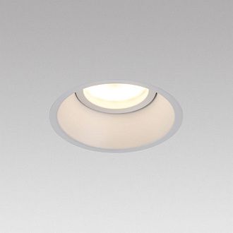 Встраиваемый светильник *9,3*-4 см, 1*GU5.3*50W, K, Lightstar Domino G214606, белый, вр 9,3 см