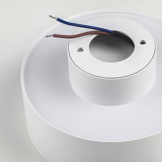 Накладной светильник *12,5*-6,8 см, *LED*24W, 4000K, Lightstar Acuto 215946, белый
