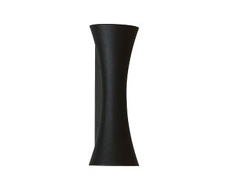 Фасадный светильник 26 см, 10W, 3000K, Kink Light Эрни 09318-2,19, черный