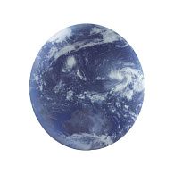Настенно-потолочный светильник 48 см, 76W, 3000-6000K, Sonex Pale Space 3085/ELN, белый-синий