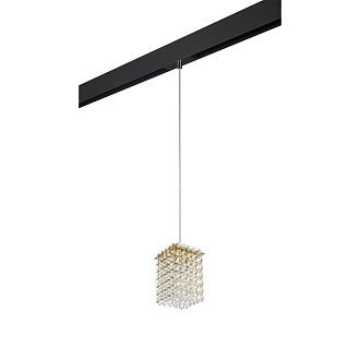 Комплект с подвесом Cristallo для трека PRO 1*1 126 см, 1*G9*6W, Золото Lightstar Cristallo PRO795412