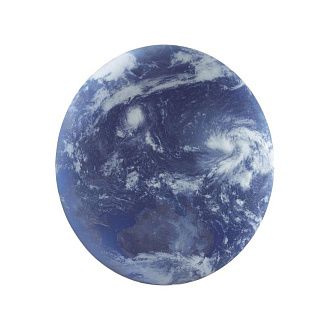 Настенно-потолочный светильник 48 см, 76W, 3000-6000K, Sonex Pale Space 3085/ELN, белый-синий