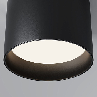 Накладной светильник 8,5*8,5*6,5 см, 1*GX53, 15W, Maytoni Technical GLAM C096CL-GX53-B черный