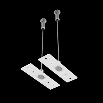 Подвес тросовый 2шт Exility белый 8*2,2*200 см, LED*W TRA034SW-2W Maytoni, Белый