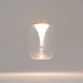 Подвесной светильник 20*20*333,1 см, LED, 7W, 3000К, Maytoni SPLASH MOD282PL-L8G3K1 золотой