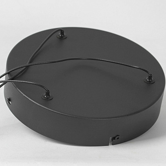 Люстра подвесная 61*50/150 см, 1*LED*54W Lussole Macon LSP-7309 черный