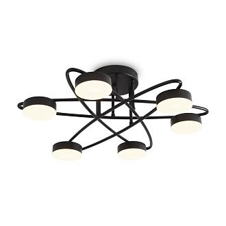 Люстра 60*60*-19 см, *LED*36W, 3000K, Freya  FR6155CL-L36B, Черный