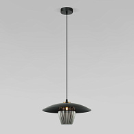 Подвесной LED светильник 35*35*92 см, 1*G9 Eurosvet Kamari 50259/1 черный/дымчатый