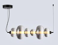Подвесной светодиодный светильник 74,5*23*23- см, **W, 3000K, Ambrella Light High Light LH11072, черный