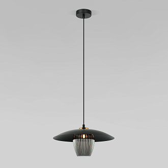Подвесной LED светильник 35*35*92 см, 1*G9 Eurosvet Kamari 50259/1 черный/дымчатый